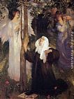 The Cloister or the World by Arthur Hacker